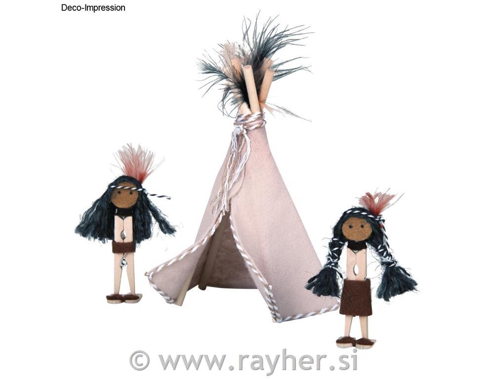 Ustvarjalni set "Lesene osnove", 450 kosov