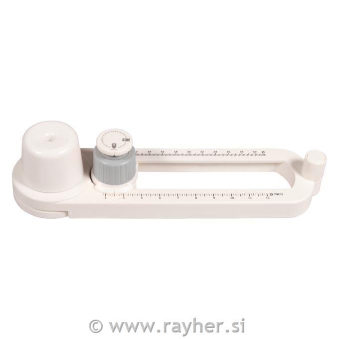 Rezalnik za kroge 8.5-30.2cm magnetni