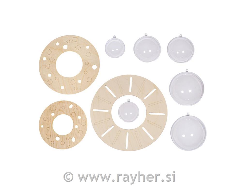 CK: UFOs o: 14 cm, 18 cm & 22 cm6-part, tab-box 1set