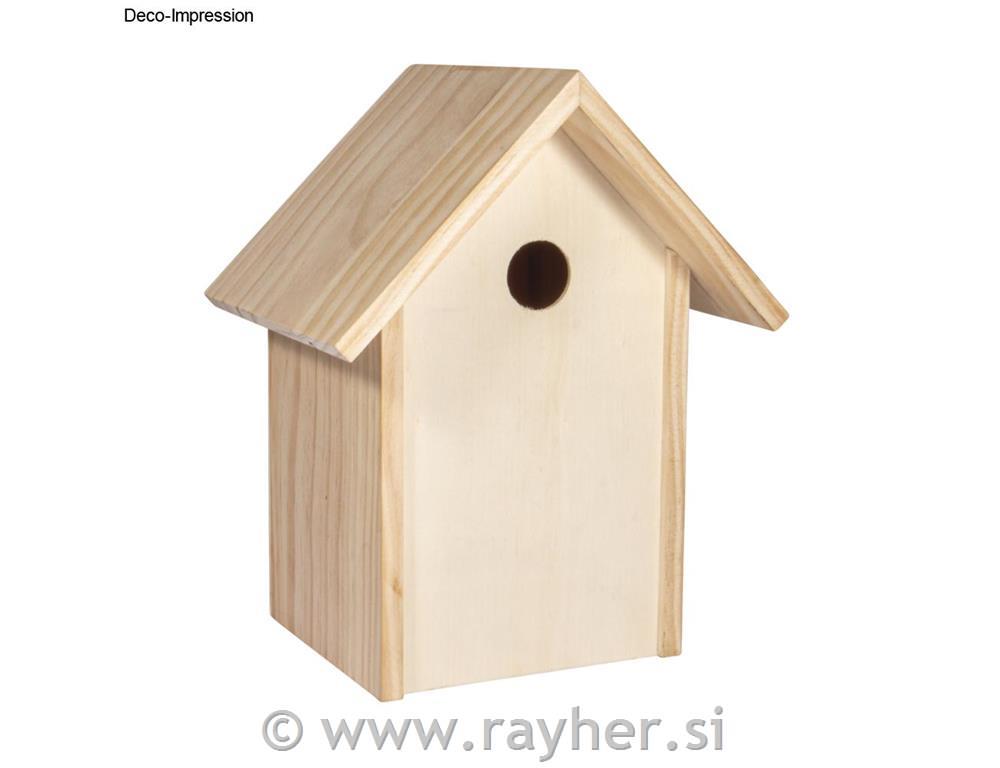 Ptičja hišica 19x14x25cm