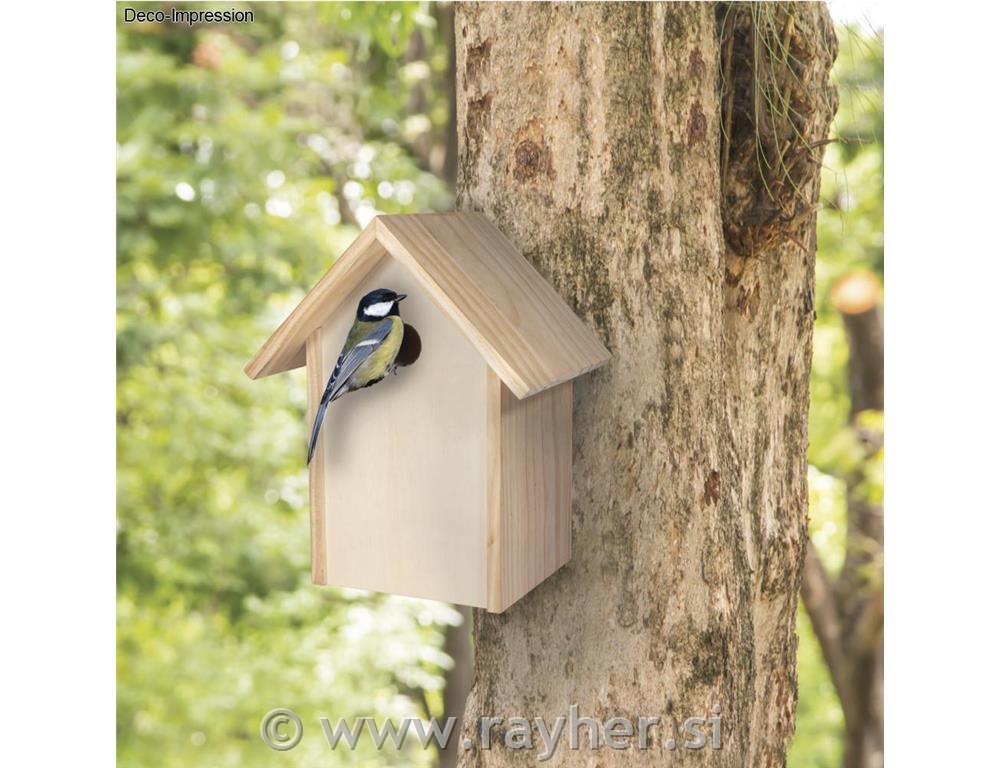 Ptičja hišica 19x14x25cm