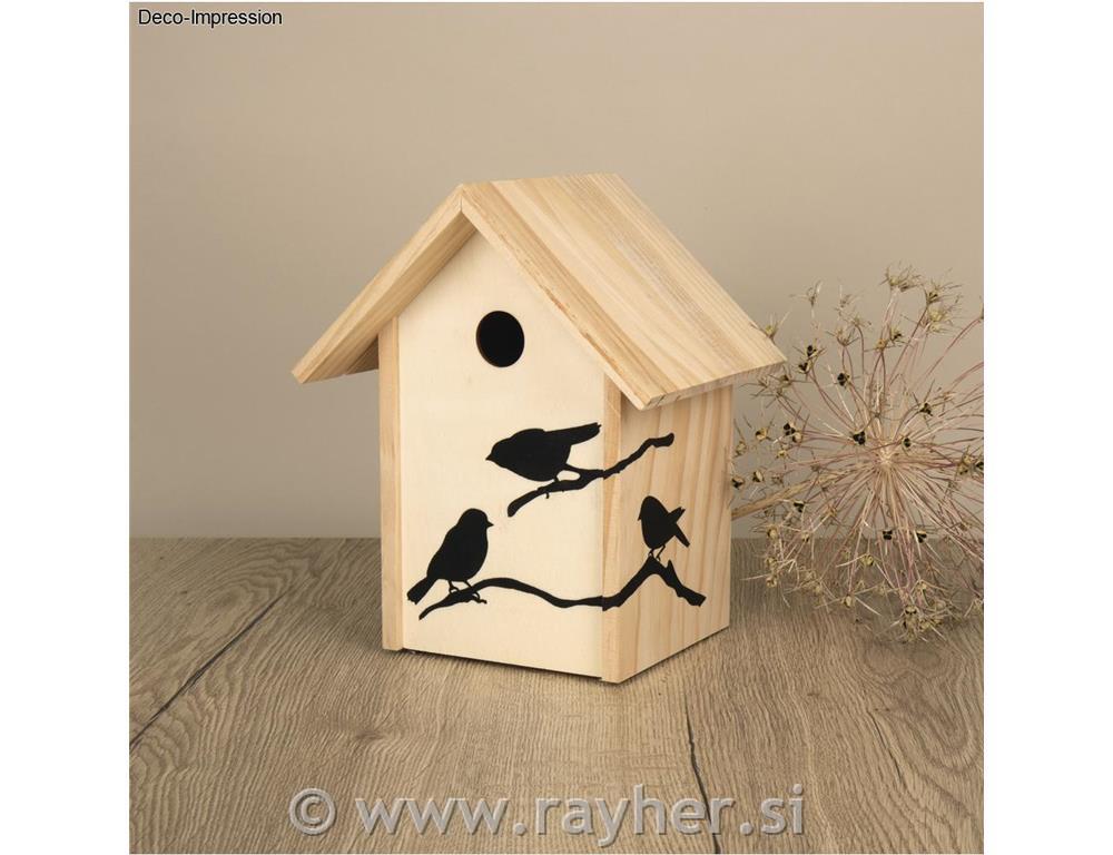 Ptičja hišica 19x14x25cm
