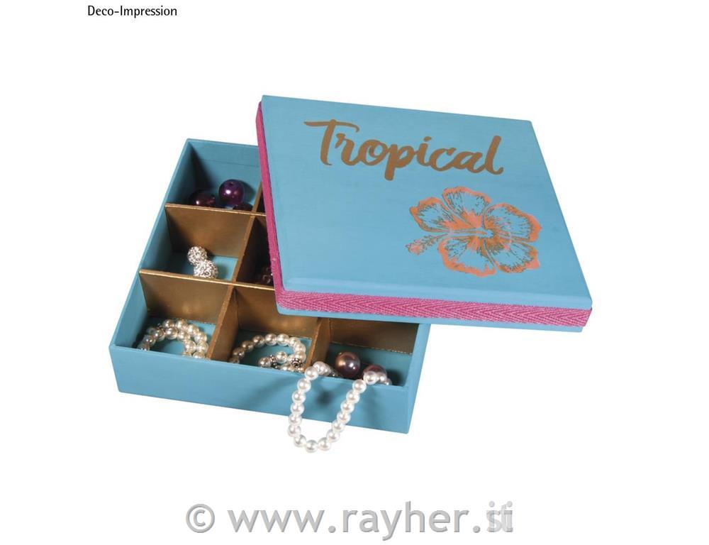 Papier-mâché sorting box FSC Recyc. 100%