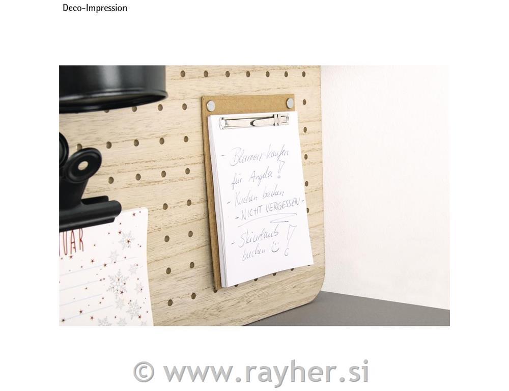 Nosilec s papirjem 11,5x15,5 cm, 30 listov