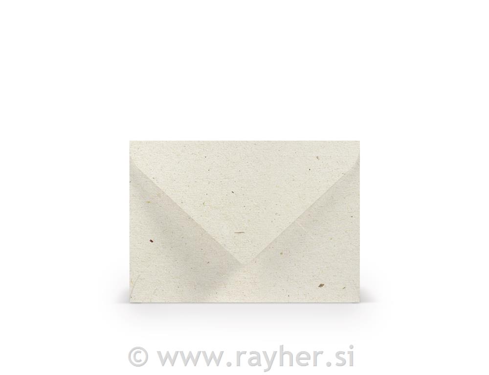 Kuverta B6, 125x176 mm, vanilija, set 5