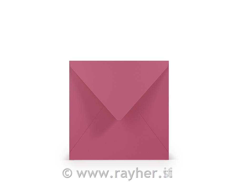 Envelope Square 164x164mm set 5; fuchsia