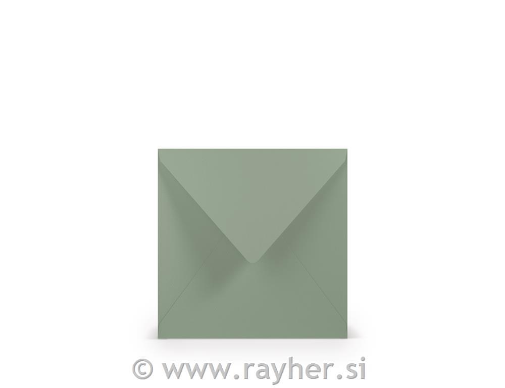 Envelope Square 164x164mm set 5; eucalyptus