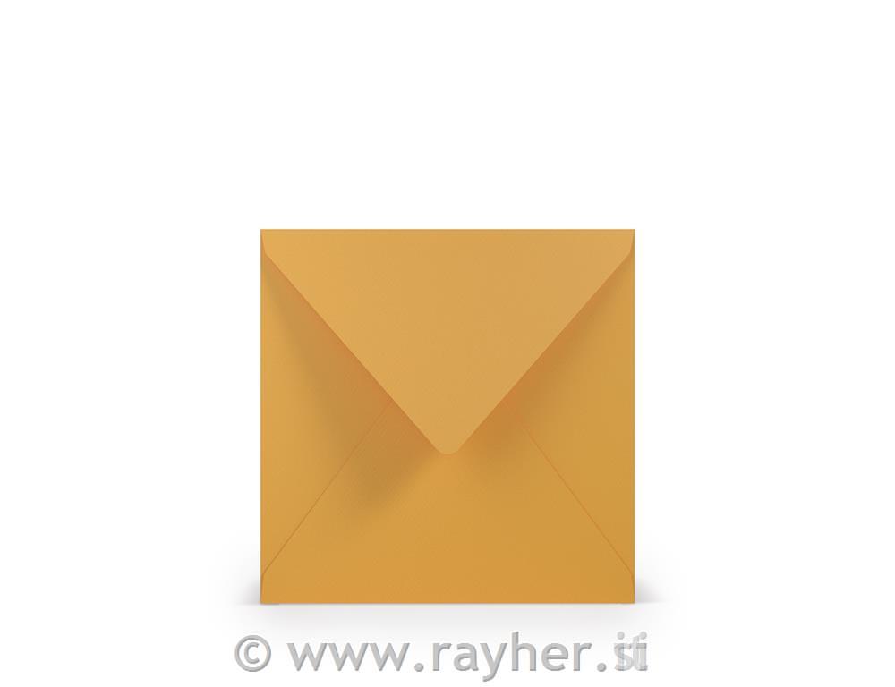 Envelope Square 164x164mm set 5; ochre