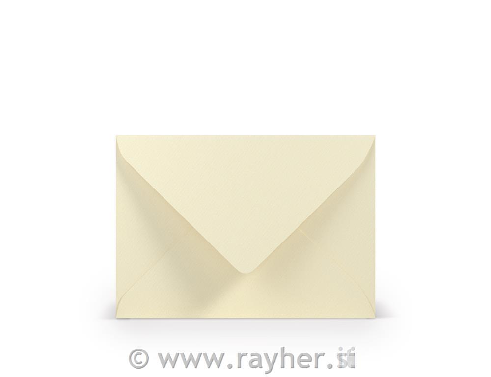 Envelope C6 114x162mm 100g set 5; ivory