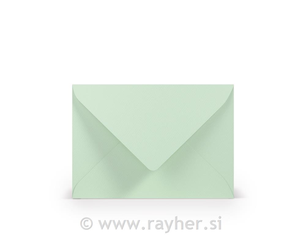 Kuverta C6, 114x162mm, mentol zelena , set 5