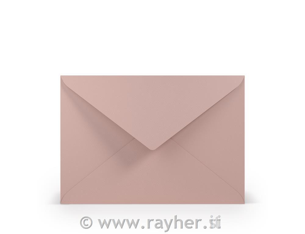 Envelope C5 157x225mm 100g set 5; pale-pink