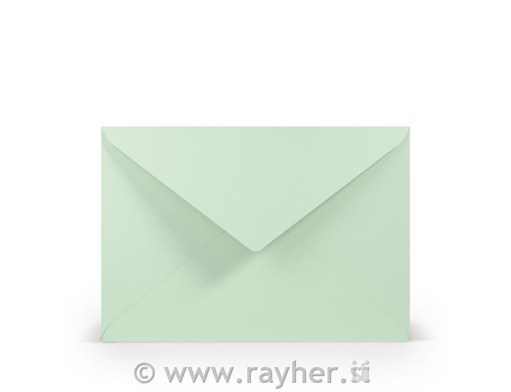 Kuverta C5 157x225mm 100g set 5 mentol zelena