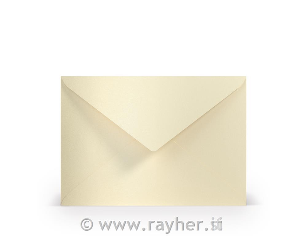 Envelope C5 157x225mm 120g set 5; cashmere metallic
