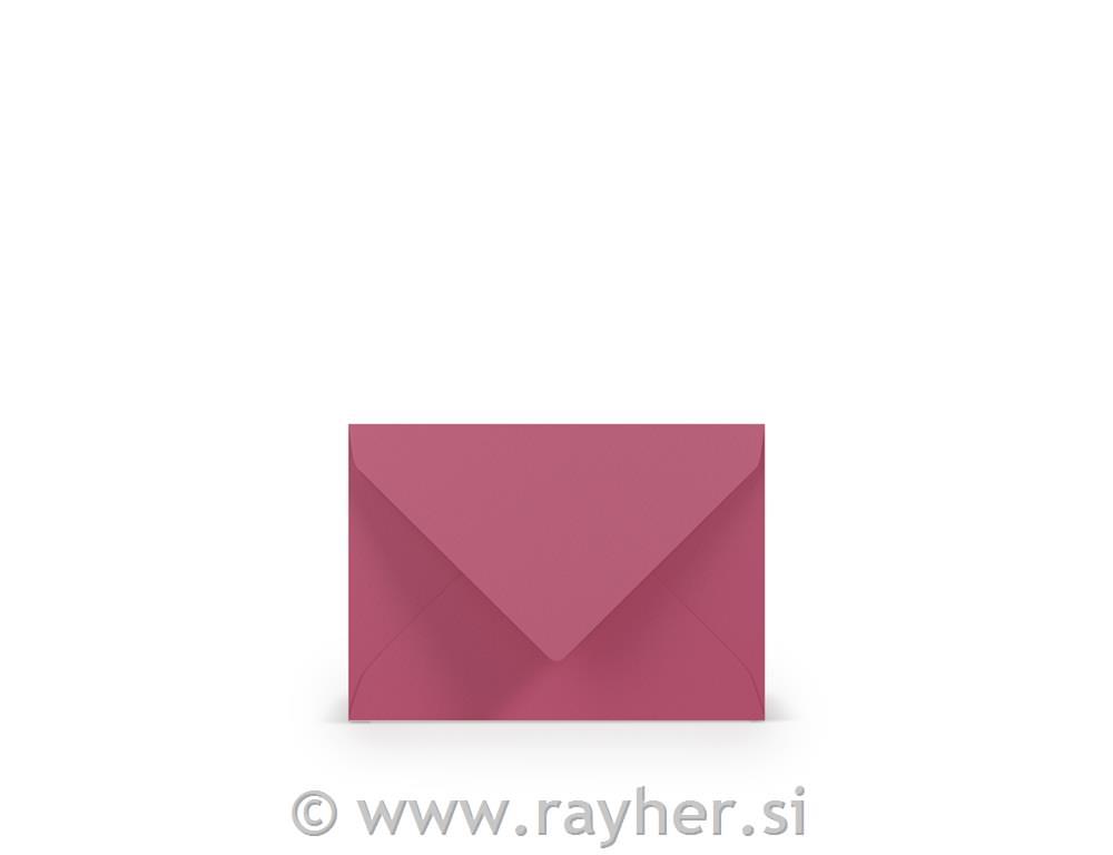 Kuverta C7 81x114mm 100g set 5 fuksija