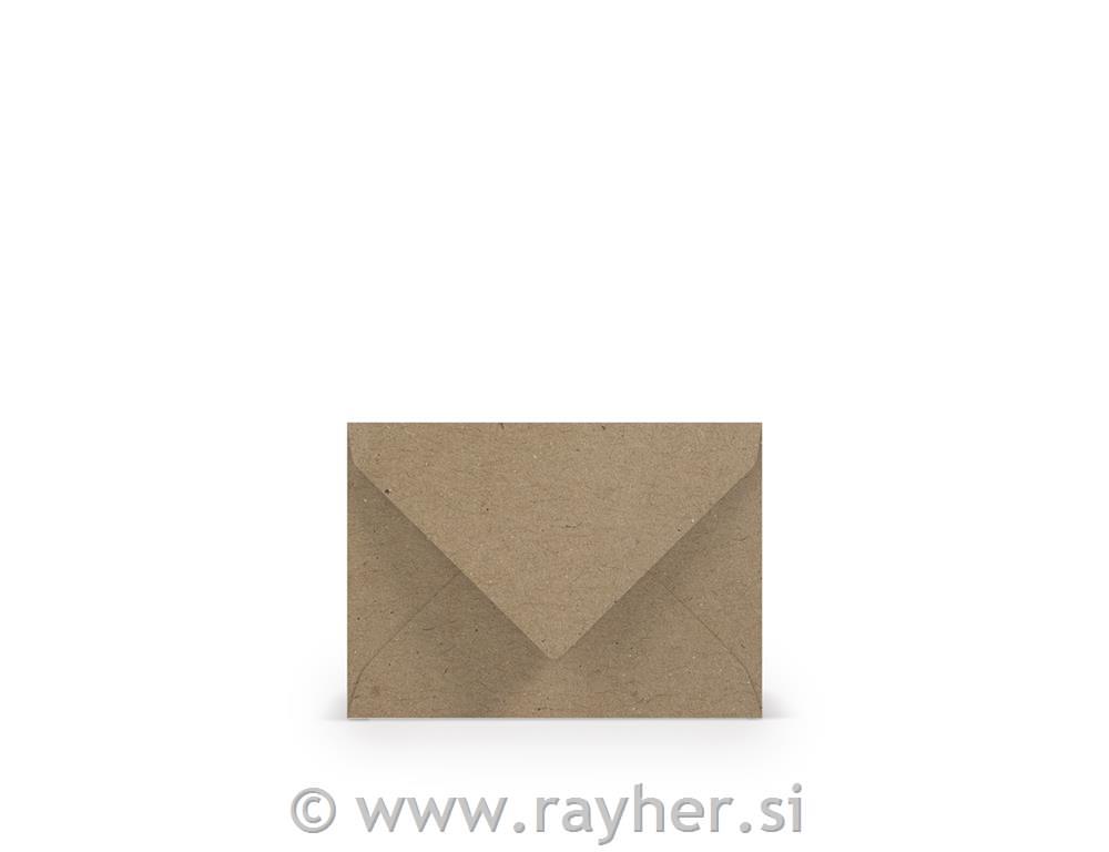 Kuverta C7 81x114mm 100g set 5 naravna