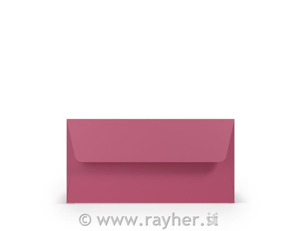 Envelope DIN Long 110x220mm 100g set 5; fuchsia