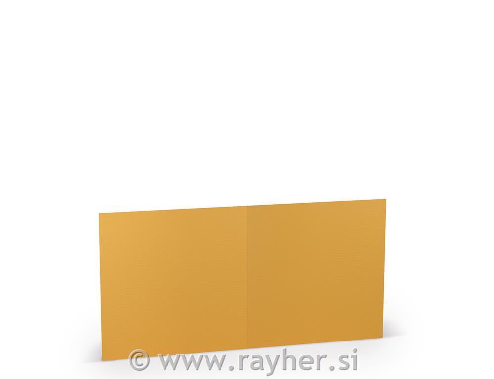 Vizitka kvadr. 157x157mm 220g set 5 oker