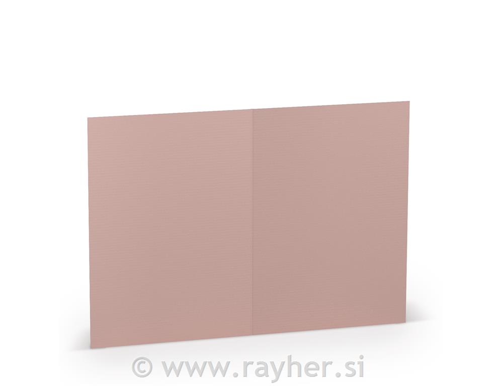 Card A6 105x148mm 220g set 5; pale-pink