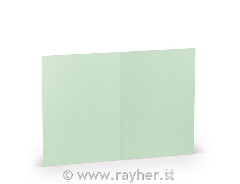 Vizitka A6 105x148mm 220g set 5 mentol zelena