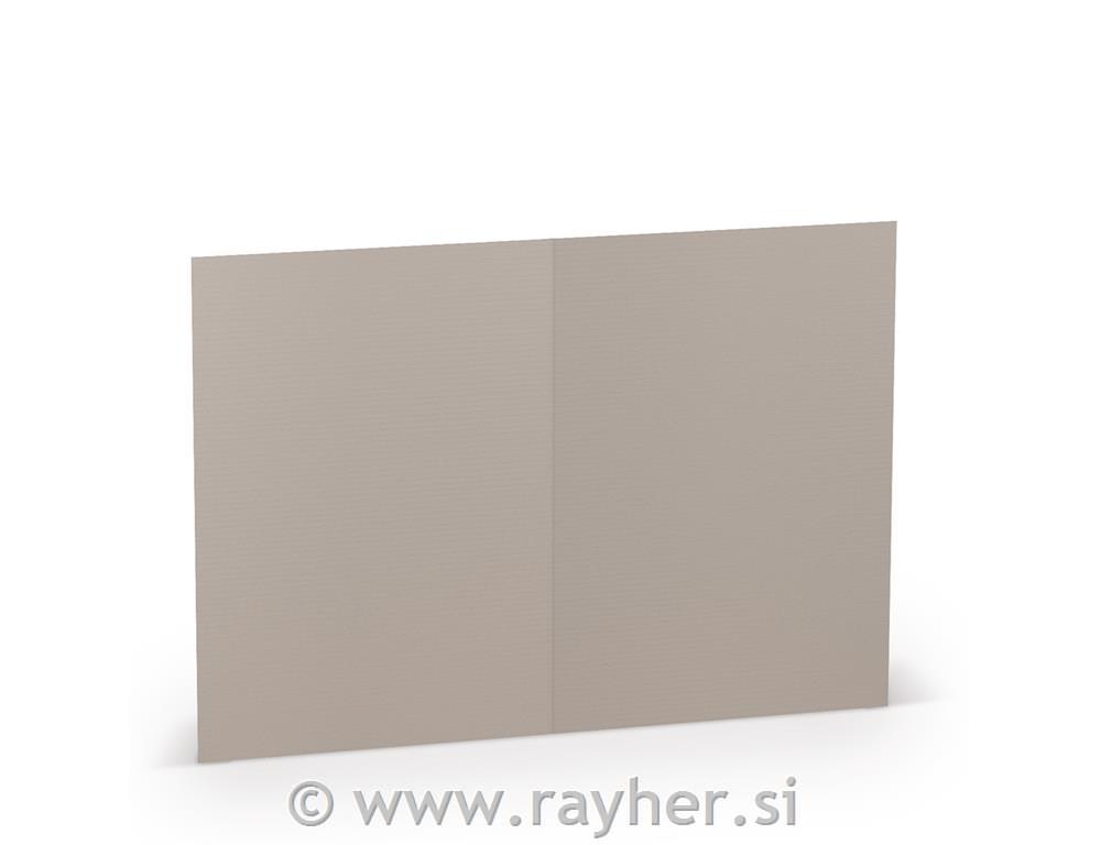 Card A6 105x148mm 220g set 5; taupe