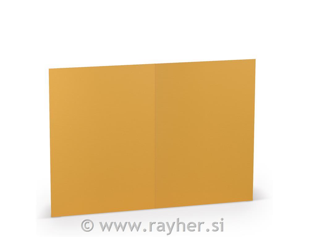 Vizitka B6 120x169mm 220g set 5 oker