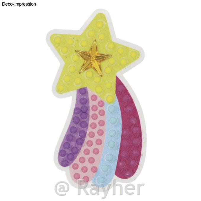 Ustvarjalni set Diamantni mozaik nalepke Mavrica