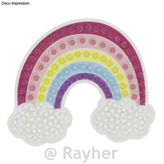 Ustvarjalni set Diamantni mozaik nalepke Mavrica