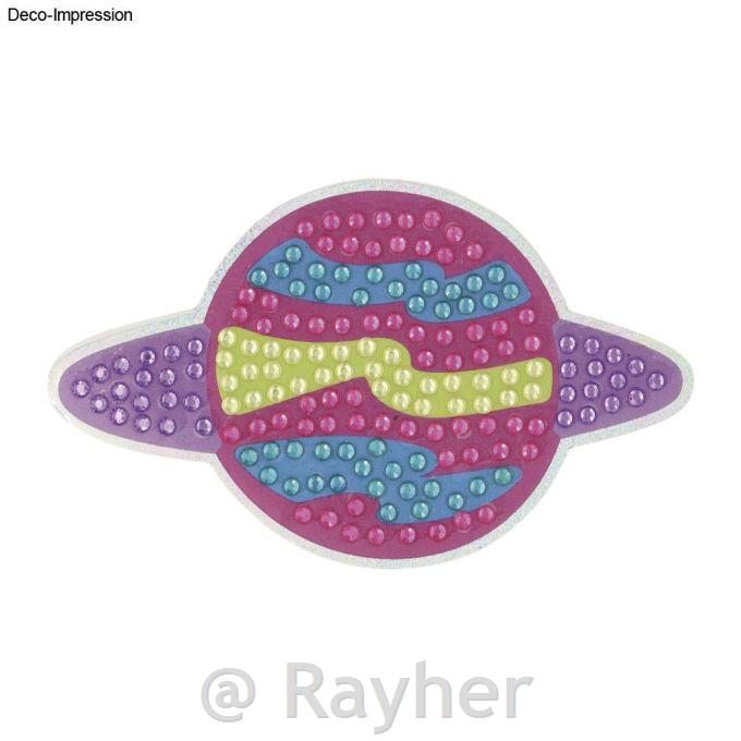 Ustvarjalni set Diamantni mozaik nalepke Vesolje