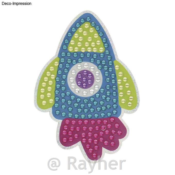 Ustvarjalni set Diamantni mozaik nalepke Vesolje