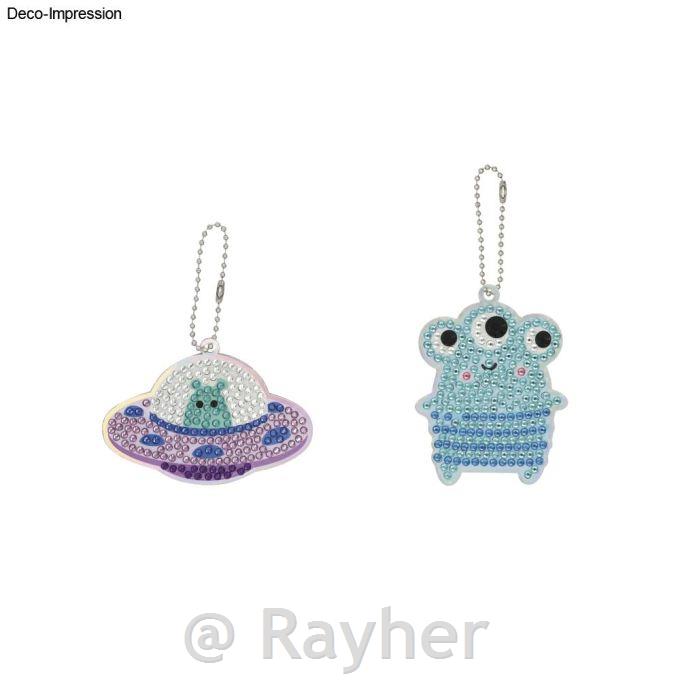 Ustvarjalni set Diamantni mozaik obesek NLP in pošast