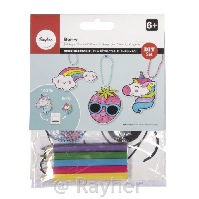 Ustvarjalni set Skrčljiva folija obeski