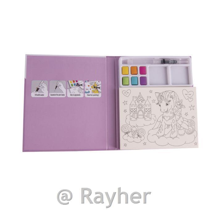 Ustvarjalni set Akvarelno slikanje Samorog