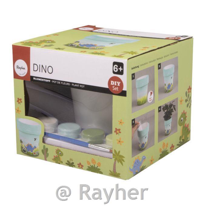 Creative Kit Plant pot Dino , 10.7cm