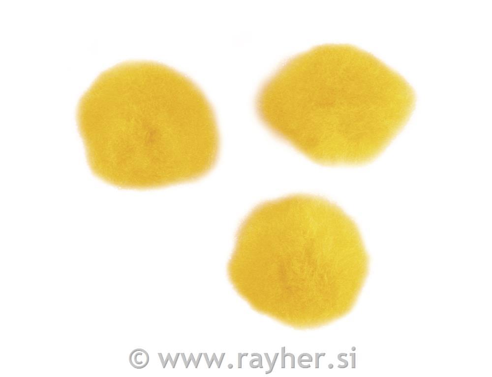 Cofki, rumeni, 15 mm, 60 kom.