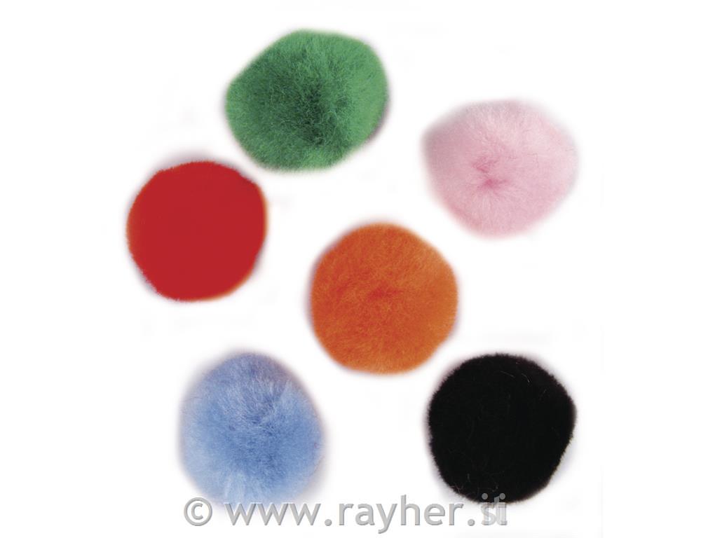 Cofki, mešani, 25 mm, 35 kom.