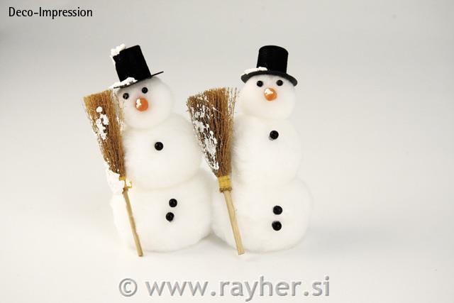 Cofki, beli, 75 mm, 6 kom.