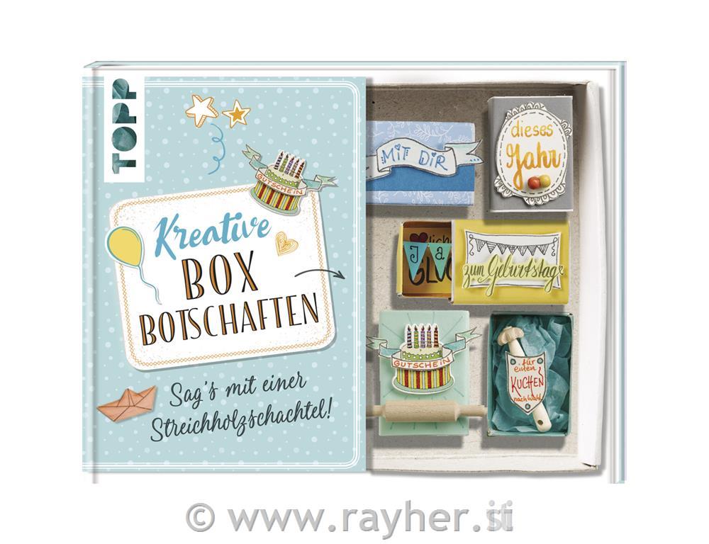 Book: Creative box messages, Hardcover,only in German language
