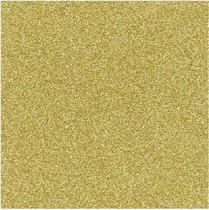 Scrapbooking paper: Glitter, renaissancegold, 30.5x30.5cm, 200 g/m2