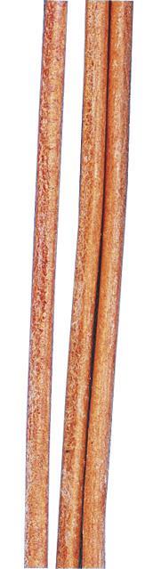 Usnjena vrvica, 1,5 mm, 100 cm, 2 kom., bež