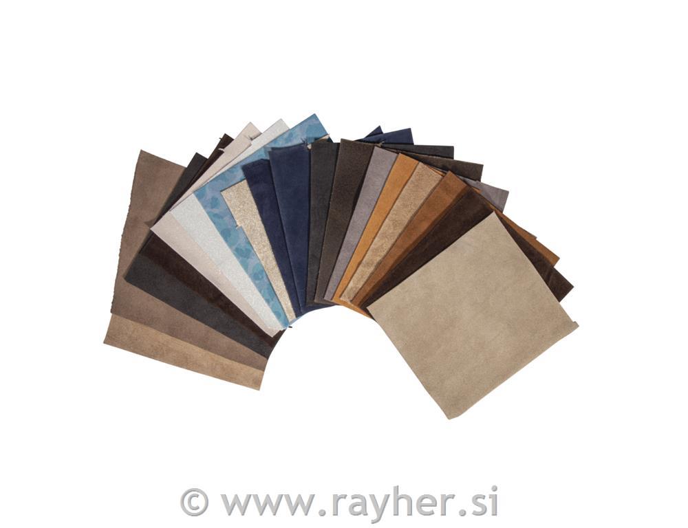 Suede scraps, mix, bag 500g