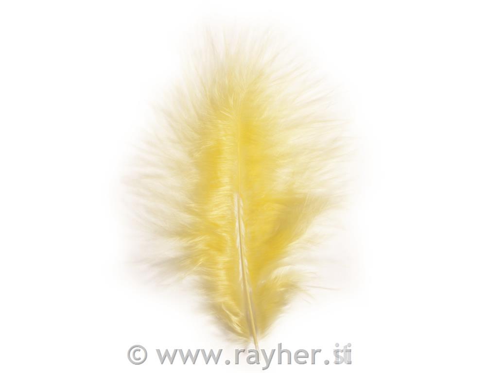 Perje puhasto, rumeno, 10-15 cm, 15 kom.