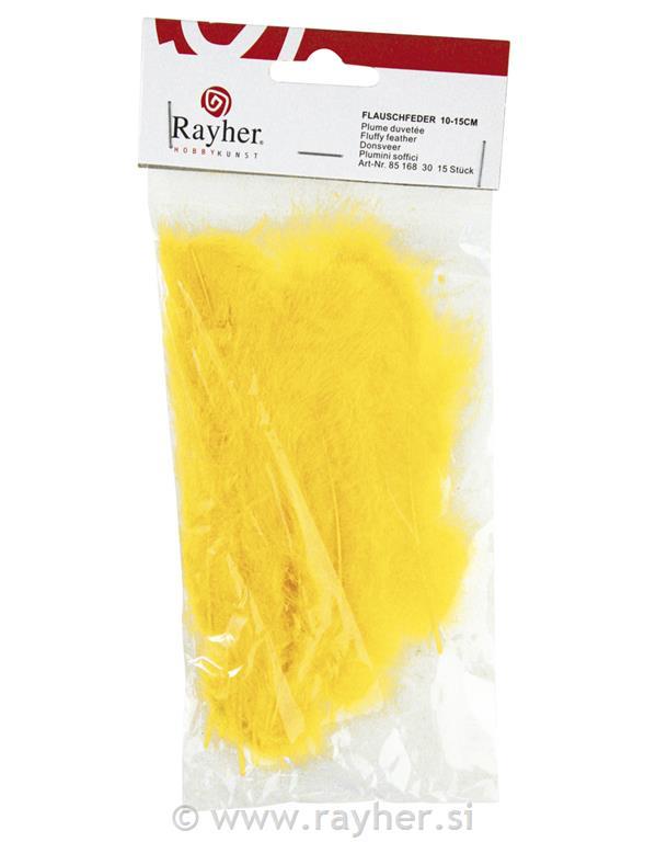 Perje puhasto, koruzno rumeno, 10-15 cm, 15 kom.