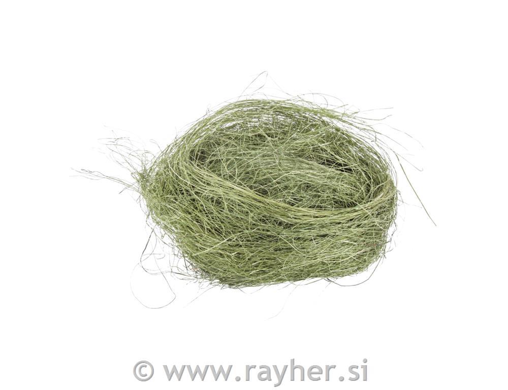 Grass fibre, dark green, bag 20 g
