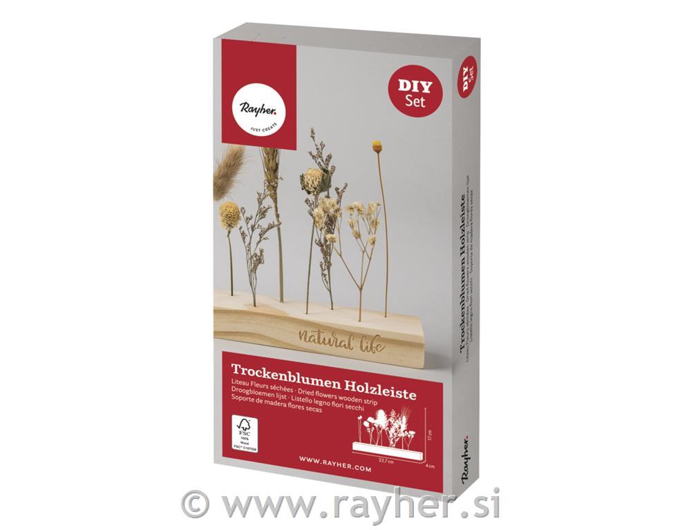 Ustvarjalni set, Suho cvetje na stojalu