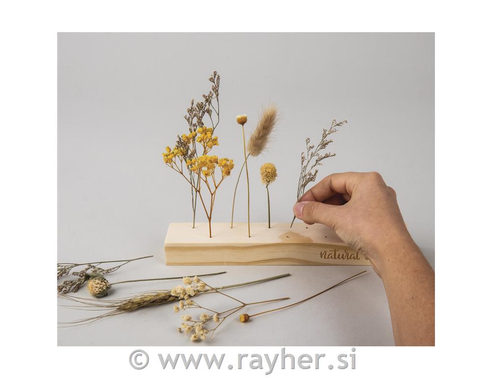 Ustvarjalni set, Suho cvetje na stojalu