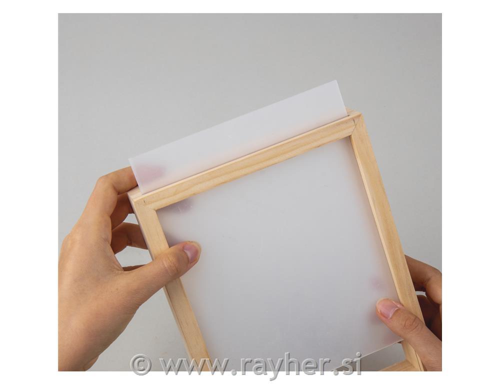 Ustvarjalni set, Suho cvetje v okvirju