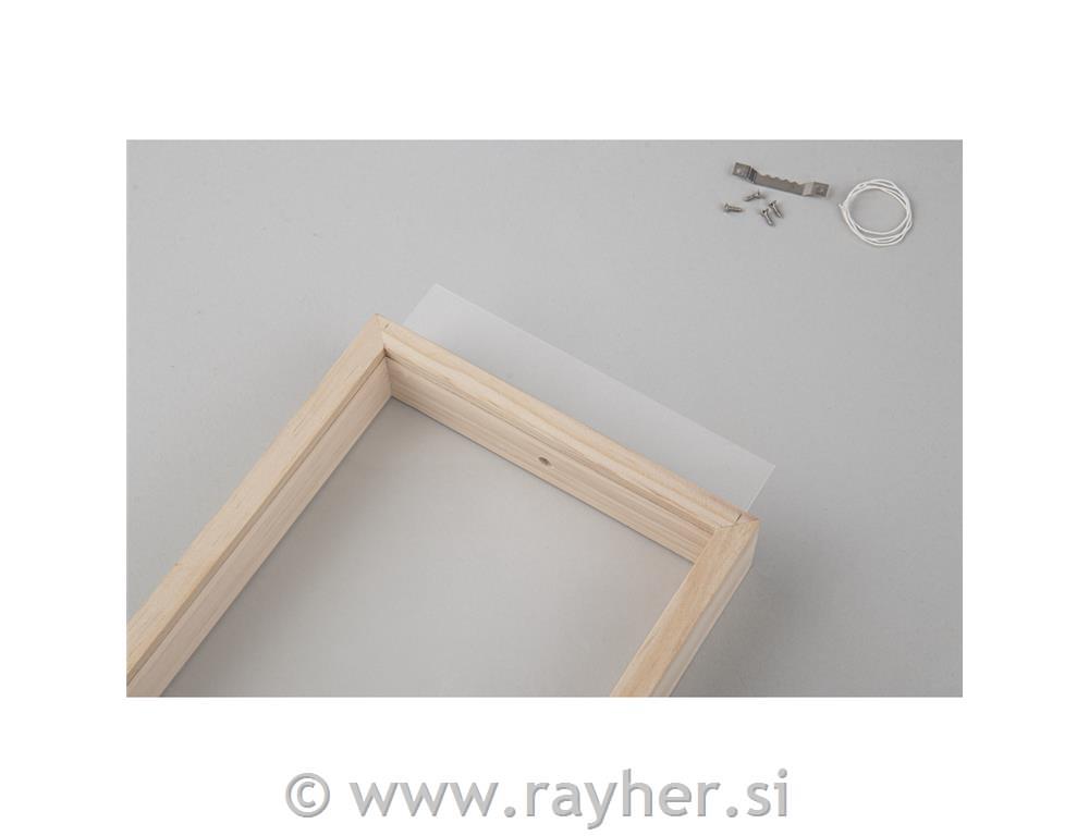 Ustvarjalni set, Suho cvetje v okvirju