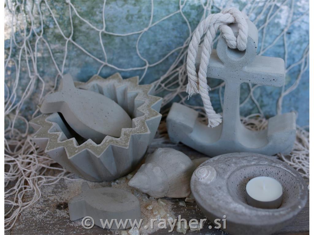 Fishing net, 60x125 cm, natural, tap-bag