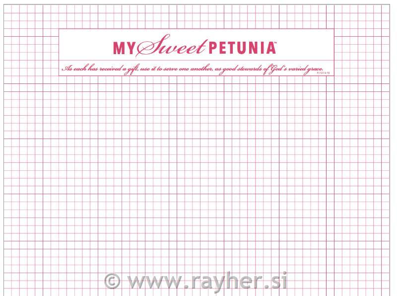 MISTI penasta podloga 21,5x16,5 cm