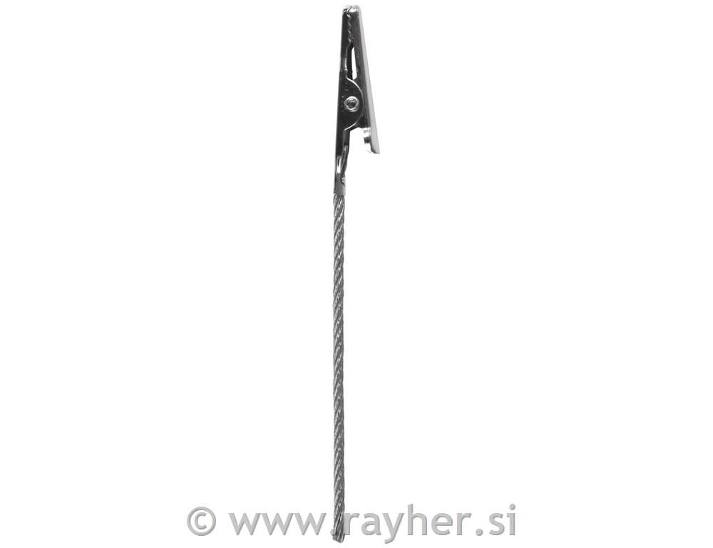 Ščipalka kovinska, z držalom, 10 cm, 4 kom.